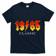 Vintage 1965 Classic Rock Birthday T-Shirt - Navy