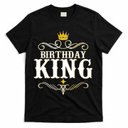 Vintage Birthday King T-Shirt - Black