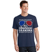 All American Grandma 4th Of July Family Matching Sunglasses Mothers Day T-Shirt