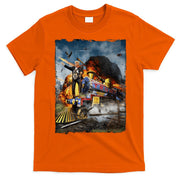 All Aboard The Trump Train Graphic Art T-Shirt