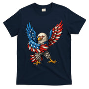 American Flag USA Dabbing Bald Eagle Patriotic 4th Of July T-Shirt
