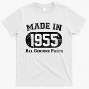 Custom AI Personalized Birthday Year Made In 19XX All Genuine Parts T-Shirt