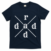 Funny Rad Dad Gift For Fathers Day Retro Style Art Cute Gift T-Shirt