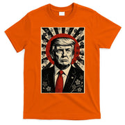 Donald Trump Rising Sun Power Cherry Blossom Propaganda T-Shirt