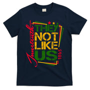 Juneteenth Not Like Us Not Like Us African American Freedom 1865 T-Shirt