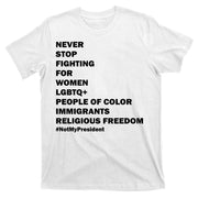 #NotMyPresident Not My President Quote T-Shirt