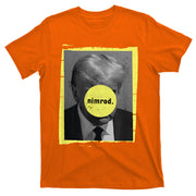 Trump Mug Shot Never Surrender Green Nimrod Trump Day T-Shirt