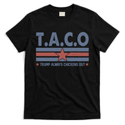 TACO Trump Always Chickens Out Funny T-Shirt