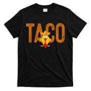 Taco Trump Always Chickens Out Funny Trendy T-Shirt