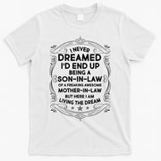 Vintage Label Freaking Awesome Mother-In-Law T-Shirt