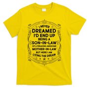 Vintage Label Freaking Awesome Mother-In-Law T-Shirt