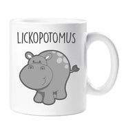 Lickopotomus Mug Hippo Lick Mug Gift Valentines Day